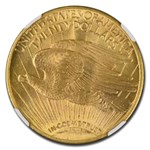 1914 $20 Saint-Gaudens Gold Double Eagle MS-66 NGC