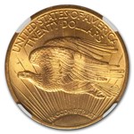 1914 $20 St Gaudens Gold Double Eagle MS-65* NGC