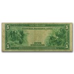 1914 (A-Boston) $5.00 FRN VG (Fr#847A)