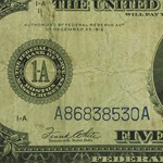1914 (A-Boston) $5.00 FRN VG (Fr#847A)