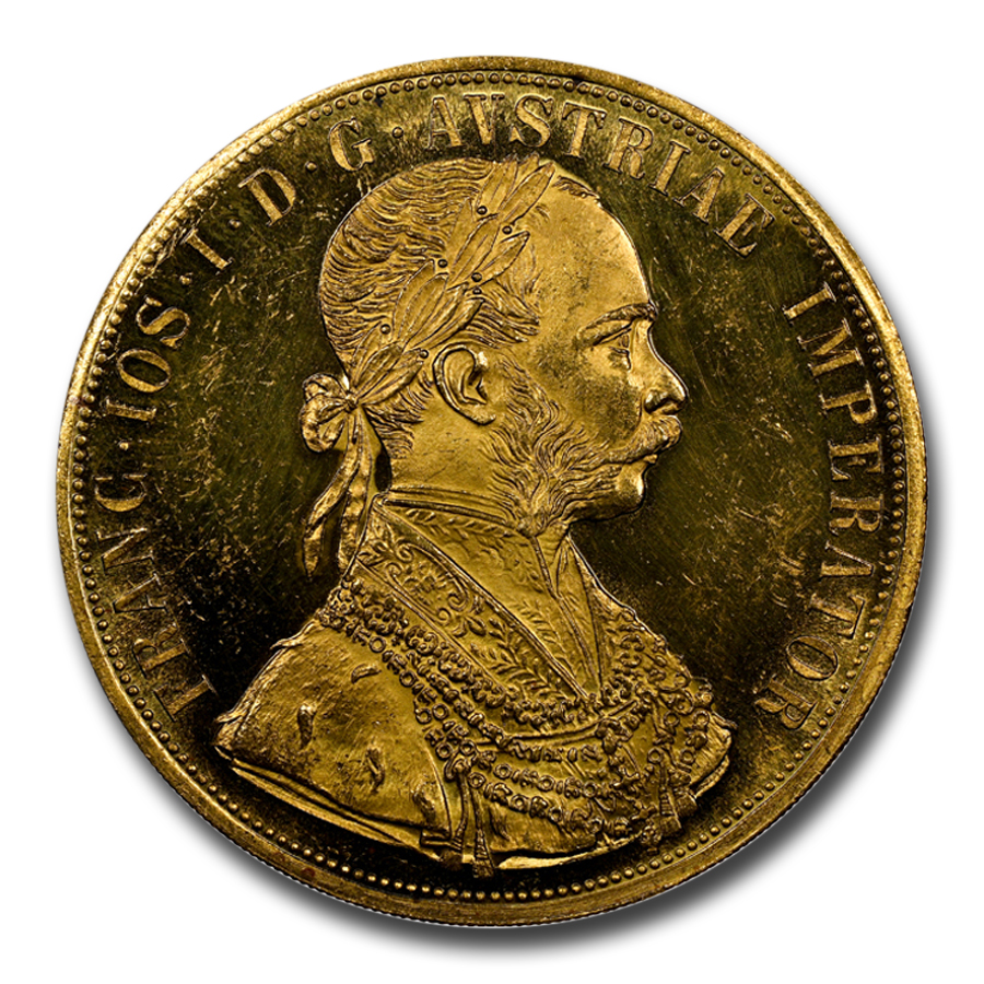 Buy 1914 Austria Gold 4 Ducats Franz Joseph I MS-62 NGC (PL