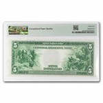 1914 (B-New York) $5.00 FRN VF-35 EPQ PMG (Fr#851C)