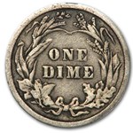 1914 Barber Dime Fine