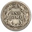 1914 Barber Dime Good/VG