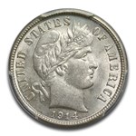 1914 Barber Dime MS-62 PCGS