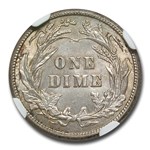 1914 Barber Dime MS-64 NGC