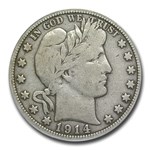 1914 Barber Half Dollar Fine-12 PCGS