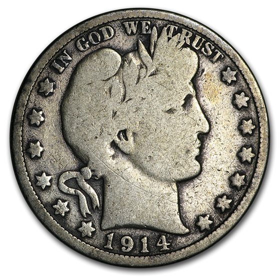1914 Barber Half Dollar Good (Details) 1914 Barber Half Dollar Good (Details)