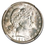 1914 Barber Half Dollar MS-65 NGC
