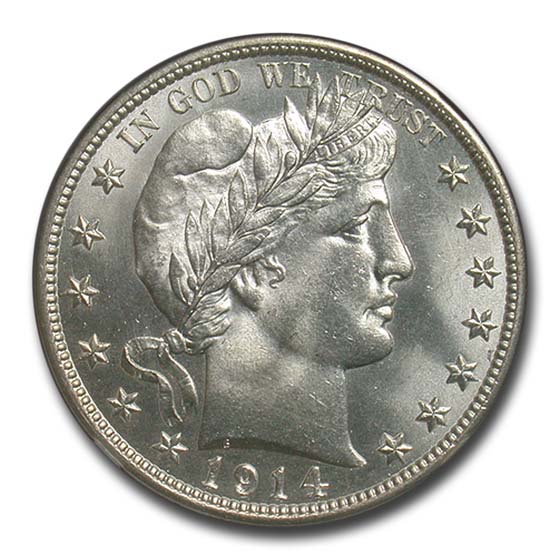 は自分にプチご褒美を 1914 (None) Phil Barber Half Dollar Value - APMEX コレクション