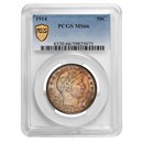 1914 Barber Half Dollar MS-66 PCGS CAC