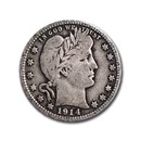 1914 Barber Quarter VG