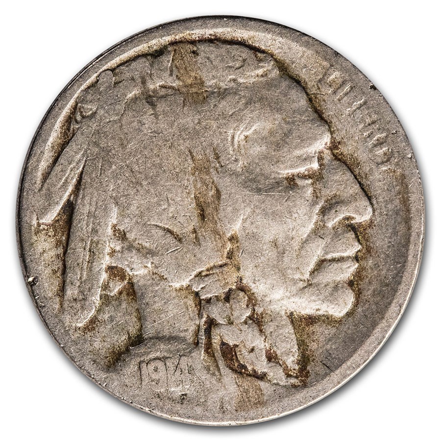 1914 Buffalo Nickel Good