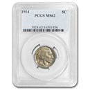 1914 Buffalo Nickel MS-62 PCGS