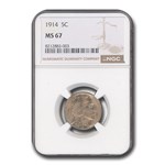 1914 Buffalo Nickel MS-67 NGC
