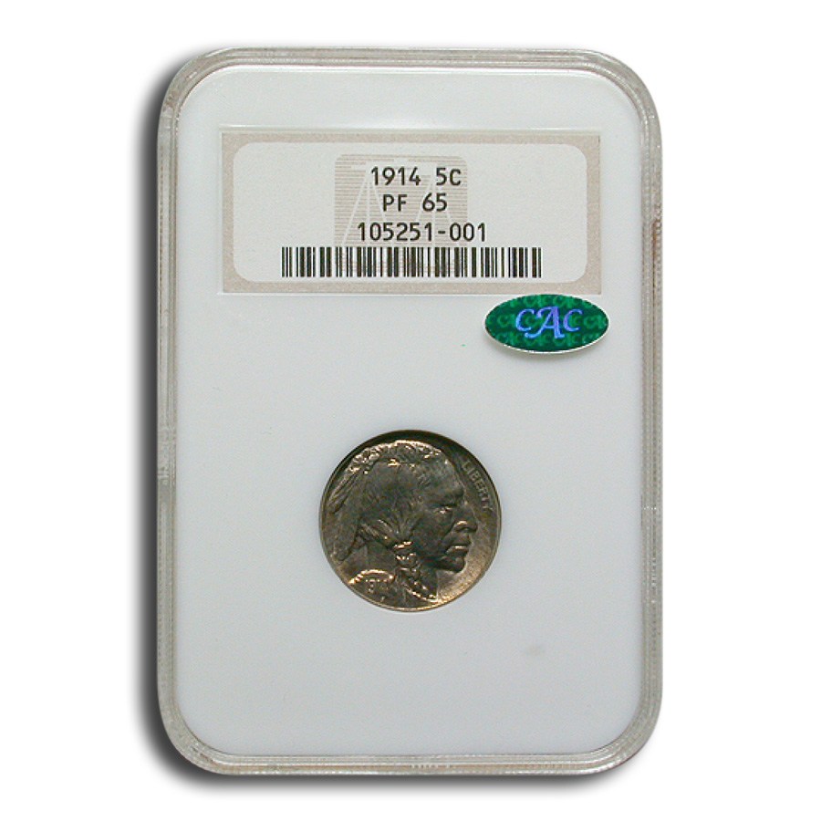 Buy 1914 Buffalo Nickel PF-65 NGC CAC | APMEX