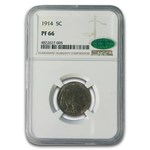 1914 Buffalo Nickel PF-66 NGC CAC