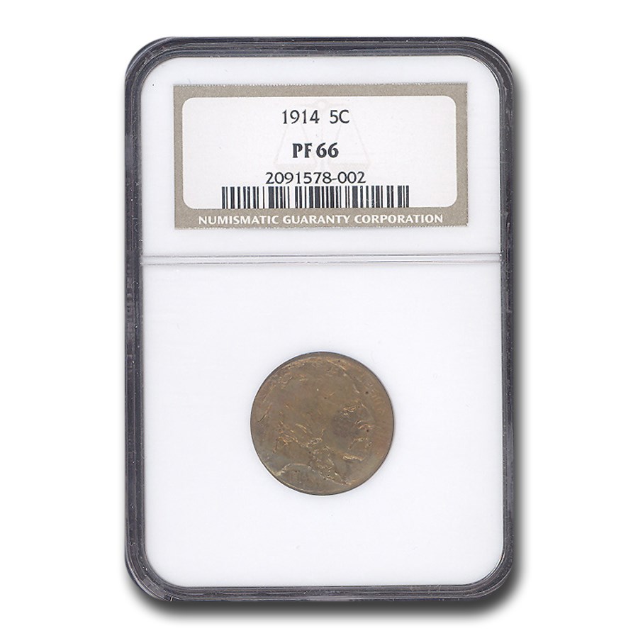 1914 Buffalo Nickel PF-66 NGC