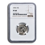 1914 Buffalo Nickel PF-68 NGC