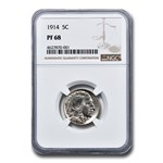 1914 Buffalo Nickel PF-68 NGC