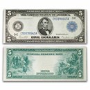 1914 (C -Philadelphia) $5.00 FRN AU (Fr#855A)
