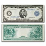 1914 (C -Philadelphia) $5.00 FRN AU (Fr#855A)