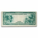 1914 (C-Philadelphia) $5.00 FRN Very Fine (Fr#854)