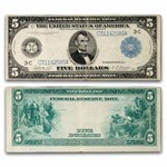 1914 (C-Philadelphia) $5.00 FRN Very Fine (Fr#854)