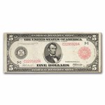 1914 (C-Philadelphia) $5.00 FRN VF (Fr#834B) Red Seal