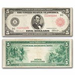 1914 (C-Philadelphia) $5.00 FRN VF (Fr#834B) Red Seal