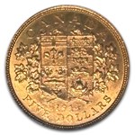 1914 Canada Gold $5 AU-58 NGC