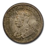 1914 Canada Silver 5 Cents George V MS-66 PCGS