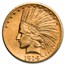 1914-D $10 Indian Gold Eagle AU