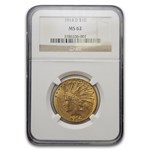 1914-D $10 Indian Gold Eagle MS-62 NGC