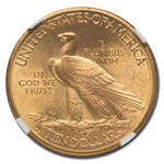 1914-D $10 Indian Gold Eagle MS-66 NGC