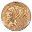 1914-D $2.50 Indian Gold Quarter Eagle MS-65 NGC (Green Label)