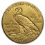 1914-D $2.50 Indian Gold Quarter Eagle XF