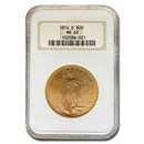 1914-D $20 Saint-Gaudens Gold Double Eagle MS-63 NGC 1914-D $20 Saint-Gaudens Gold Double Eagle MS-63 NGC