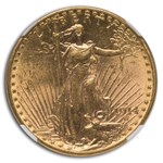 1914-D $20 St Gaudens Gold Double Eagle MS-62 NGC