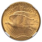 1914-D $20 St Gaudens Gold Double Eagle MS-64 NGC