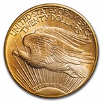 1914-D $20 St Gaudens Gold Double Eagle MS-64 PCGS