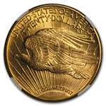 1914-D $20 St Gaudens Gold Double Eagle MS-65 NGC