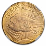 1914-D $20 St Gaudens Gold Double Eagle MS-66 NGC