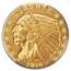 1914-D $5 Indian Gold Half Eagle MS-62+ PCGS