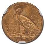 1914-D $5 Indian Gold Half Eagle MS-64 NGC