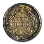1914-D Barber Dime MS-62 PCGS CAC