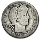 1914-D Barber Quarter Good/VG