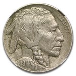 1914-D Buffalo Nickel AU-53 NGC