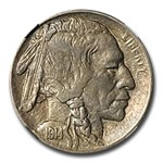 1914-D Buffalo Nickel AU-53 NGC