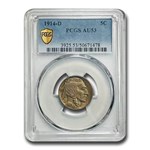 1914-D Buffalo Nickel AU-53 PCGS